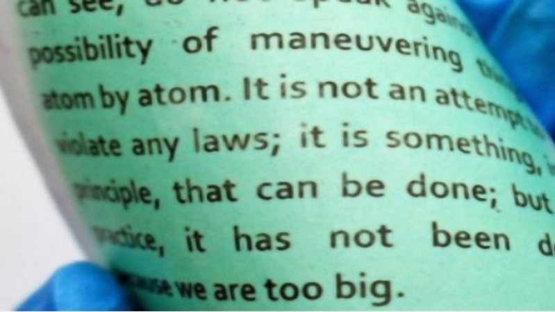 黑科技:直接用光在纸上打印