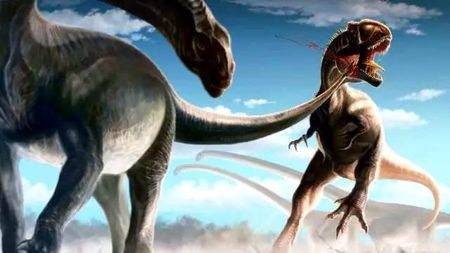 放开我的孩子—— 马门溪龙妈妈的反击