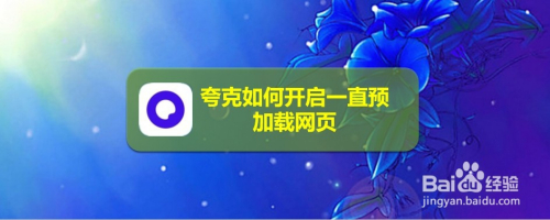 夸克如何开启一直预加载网页