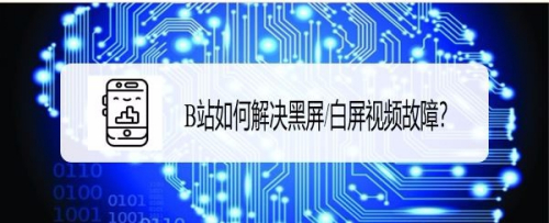 B站如何解决黑屏/白屏视频故障