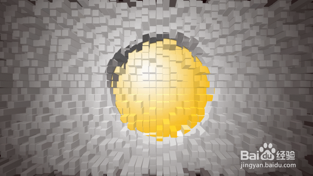 如何利用ps制作三维立体背景壁纸