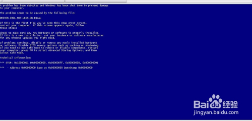 电脑开机出现蓝屏英文怎么办