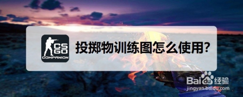 csgo投掷物训练图怎么使用