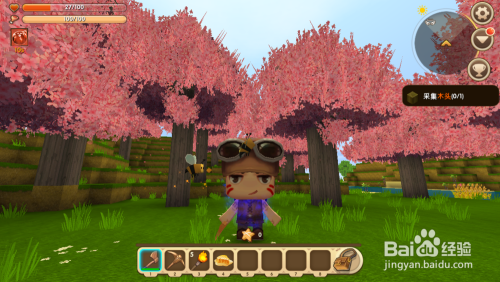 迷你世界桃林怎么找