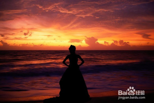 如何用ps制作人物剪影