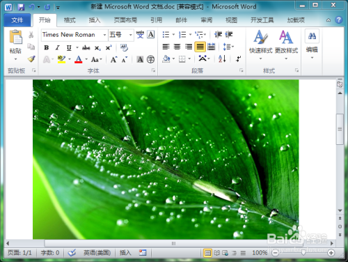 Word2010如何给图片插入题注