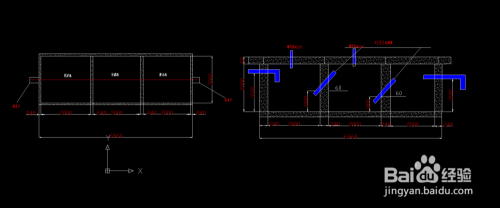 如何使用CAD简单绘制“三级化粪池”
