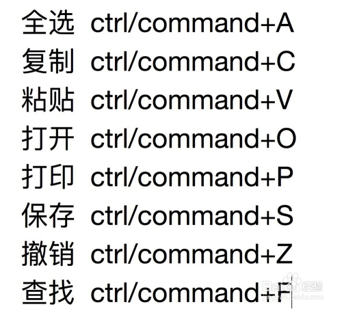 苹果电脑常见的快捷键有哪些