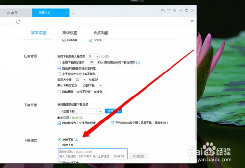 迅雷下载工具怎用使用设置按钮