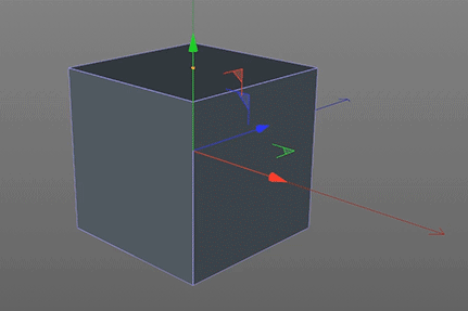 C4D 变形工具组之斜切工具