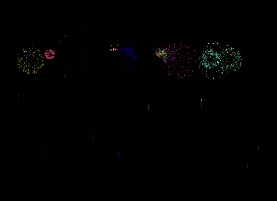 如何制作燃放烟花gif动画