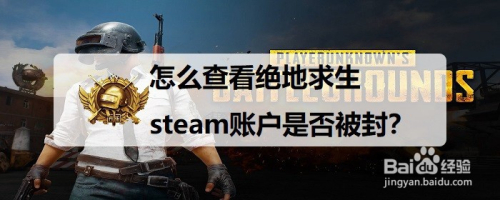怎么查看绝地求生steam账户是否被封