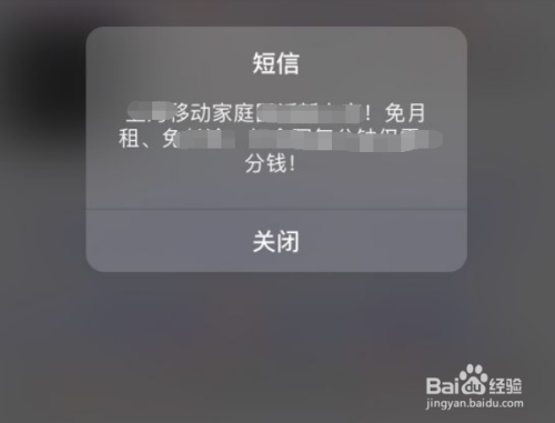 苹果手机如何屏蔽闪信