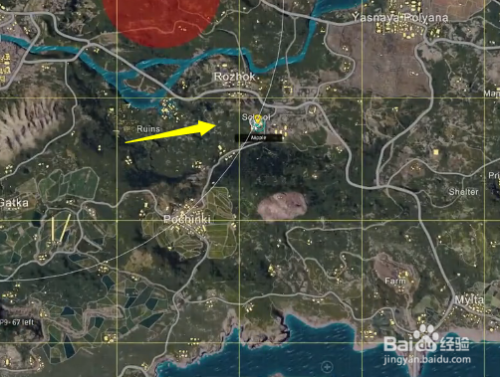 绝地求生学校区域详细地图