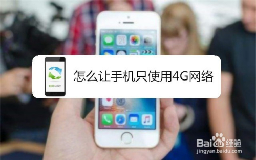 怎么让手机只使用4G网络