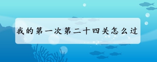 我的第一次第二十四关怎么过