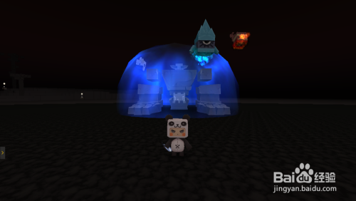 迷你世界怎么召唤太空巨人