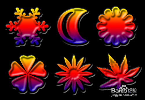 ps如何制作彩虹图案