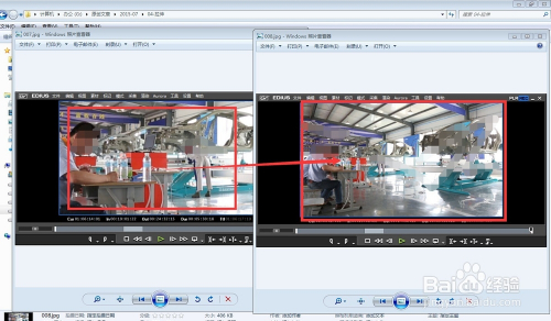 edius6镜头拉伸效果如何实现