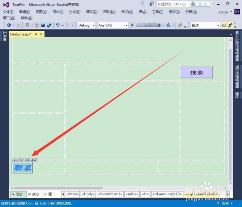 控件文本字体格式在Visual Studio中如何设置
