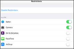 如何在iPad上使用家长控制