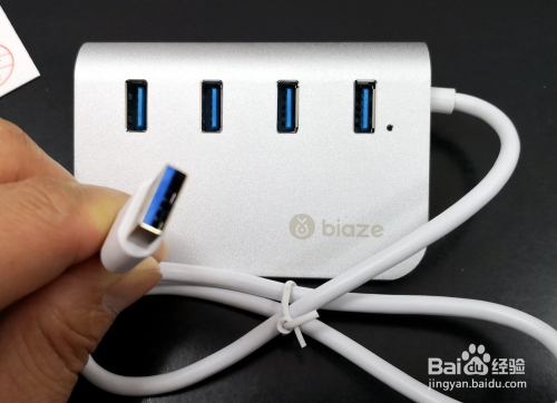 毕亚兹USB3.0高速扩展HUB转换器开箱晒物