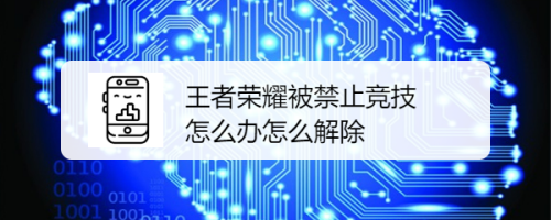 王者荣耀被禁止竞技怎么办怎么解除