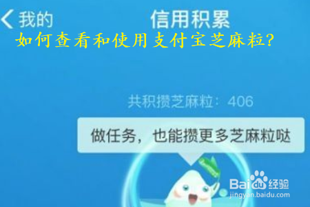 如何查看和获取支付宝芝麻粒